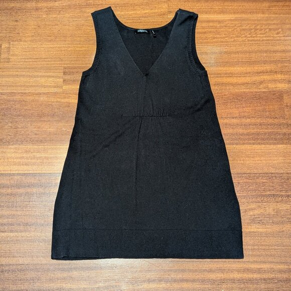 TWO DAISY FUENTES LADIES SWEATER TUNIC TANK TOPS-HOT PINK & BLACK-GOOD CONDITION - Picture 5 of 15